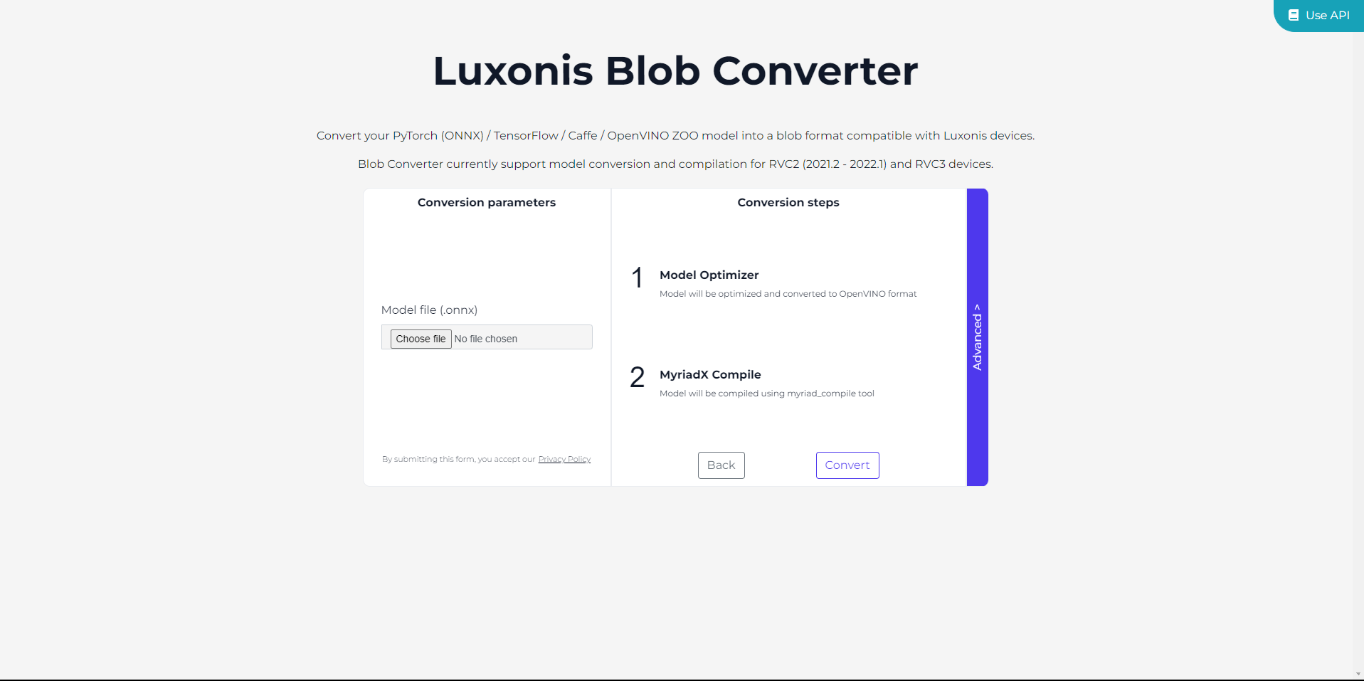Blobconverter 上传